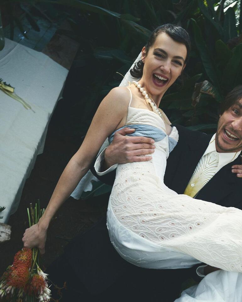 Ahmet Rıfat Şungar ve Esra Gülmen, Büyükada’da evlendi