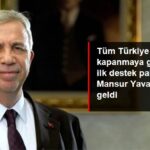 100 milyon TL'lik Destek Paketi Açıkladı