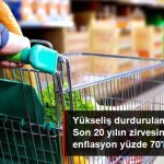 Enflasyon Yüzde 70'de Aştı
