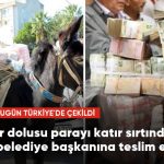 Çuvallar Dolusu Parayı Katırla Getirdi