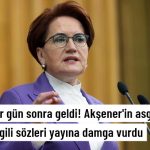 Akşener'den Asgari Ücretle İlgili İlk Yorum