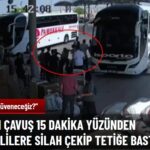 Afyonkarahisar'da Dehşet Anları: Uzman Çavuş Silah Çekti