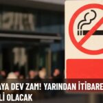 Sigaraya Zam Geldi: En Ucuz Sigara 100 TL