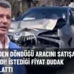 Kazalı Lüks Otomobilini Kendi Adıyla Satışa Çıkardı