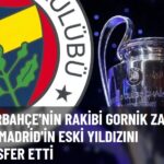 Fenerbahçenin Devler Ligi Rakibinden Bomba Transfer
