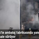 Pendik'te 8 Katlı Binada Yangın