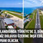 Trabzon'a Deniz Üzerinde Yeni Havalimanı Geliyor